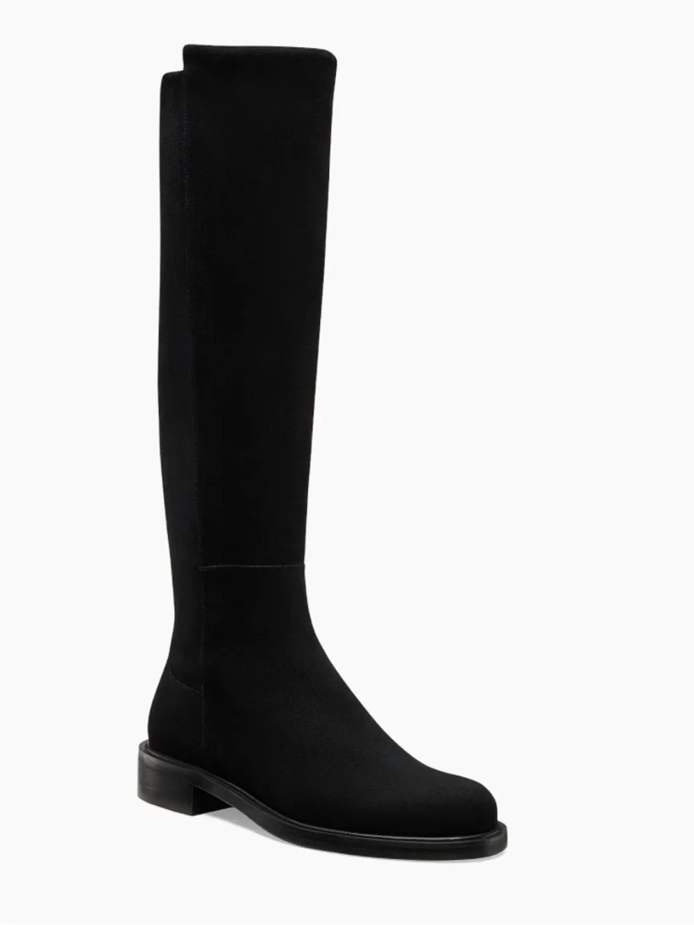 Stuart Weitzman 5050 Gisele 30MM Suede Boots black  $850 size 6 new /no box